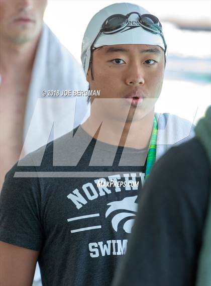 Thumbnail 2 in CIF Boys Swimming Championships photogallery.