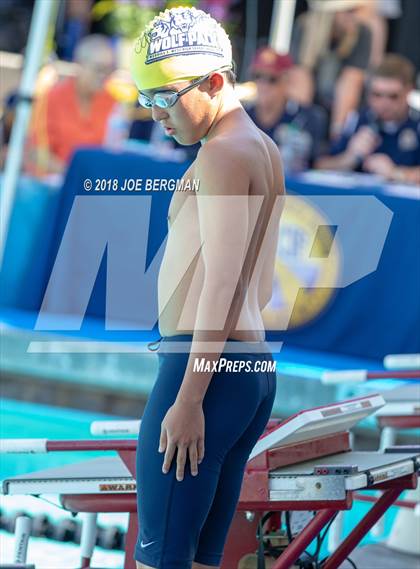 Thumbnail 3 in CIF Boys Swimming Championships photogallery.