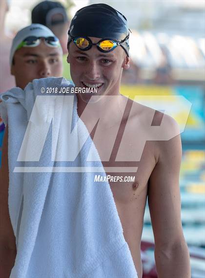 Thumbnail 2 in CIF Boys Swimming Championships photogallery.