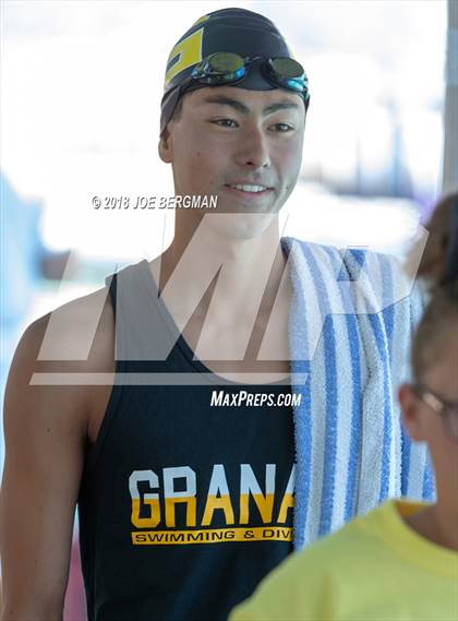 Thumbnail 3 in CIF Boys Swimming Championships photogallery.