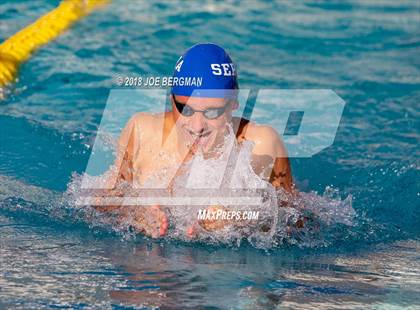 Thumbnail 2 in CIF Boys Swimming Championships photogallery.