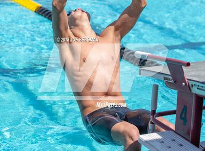 Thumbnail 2 in CIF Boys Swimming Championships photogallery.
