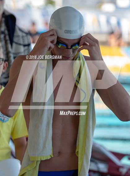 Thumbnail 2 in CIF Boys Swimming Championships photogallery.