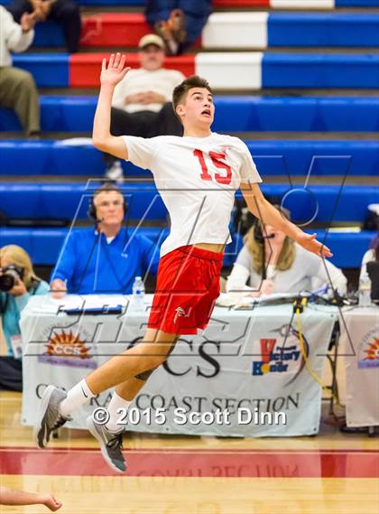Thumbnail 3 in Aptos vs. Saratoga (CIF CCS D2 Final) photogallery.