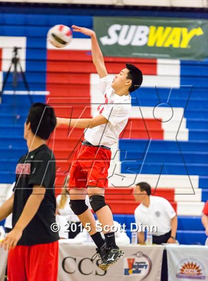 Thumbnail 2 in Aptos vs. Saratoga (CIF CCS D2 Final) photogallery.
