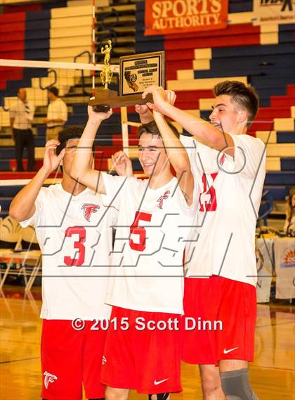 Thumbnail 2 in Aptos vs. Saratoga (CIF CCS D2 Final) photogallery.