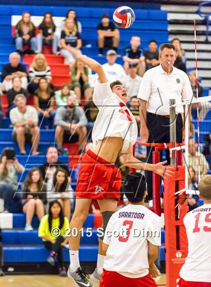 Thumbnail 2 in Aptos vs. Saratoga (CIF CCS D2 Final) photogallery.