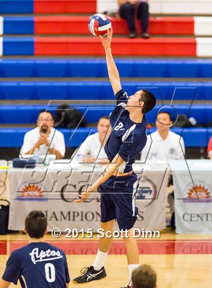 Thumbnail 2 in Aptos vs. Saratoga (CIF CCS D2 Final) photogallery.