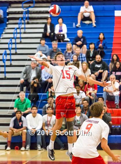 Thumbnail 2 in Aptos vs. Saratoga (CIF CCS D2 Final) photogallery.