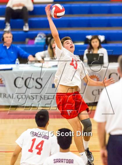Thumbnail 3 in Aptos vs. Saratoga (CIF CCS D2 Final) photogallery.
