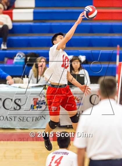 Thumbnail 3 in Aptos vs. Saratoga (CIF CCS D2 Final) photogallery.