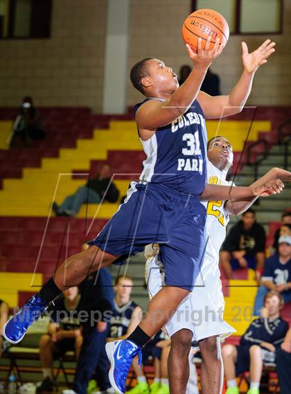 Thumbnail 1 in College Park vs. Fort Bend Marshall (McDonald's Texas Invitational) photogallery.