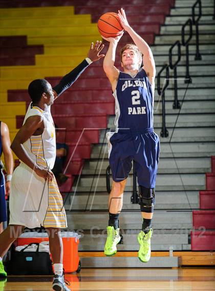 Thumbnail 3 in College Park vs. Fort Bend Marshall (McDonald's Texas Invitational) photogallery.