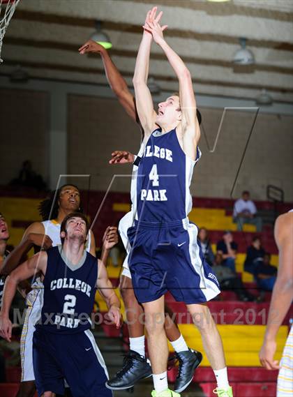 Thumbnail 1 in College Park vs. Fort Bend Marshall (McDonald's Texas Invitational) photogallery.