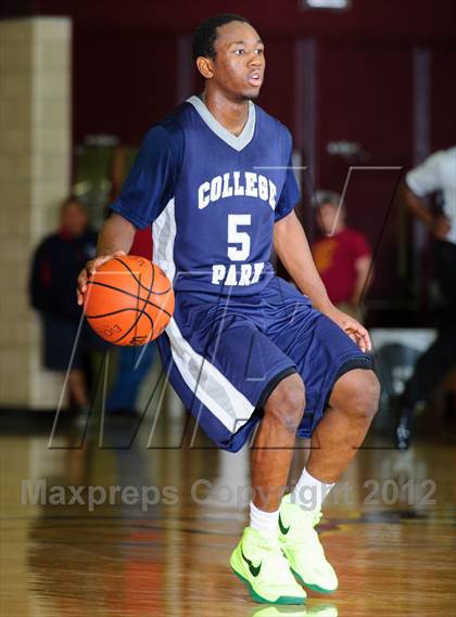 Thumbnail 1 in College Park vs. Fort Bend Marshall (McDonald's Texas Invitational) photogallery.