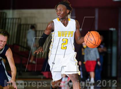 Thumbnail 1 in College Park vs. Fort Bend Marshall (McDonald's Texas Invitational) photogallery.