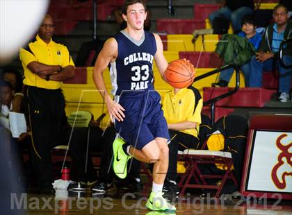 Thumbnail 2 in College Park vs. Fort Bend Marshall (McDonald's Texas Invitational) photogallery.