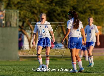 Thumbnail 2 in Arcadia vs Raymond S. Kellis (AIA Division II Playoff Round 1) photogallery.