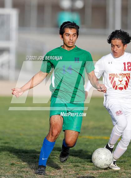 Thumbnail 2 in Highland vs. Mira Monte (CIF CS D3 Quarterfinal) photogallery.
