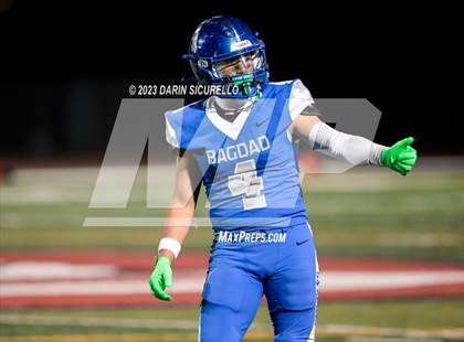 Thumbnail 3 in Bagdad vs. Mogollon (AIA 1A Semifinal) photogallery.