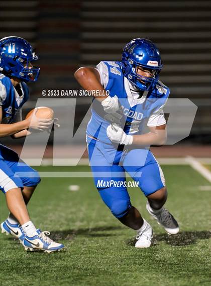 Thumbnail 1 in Bagdad vs. Mogollon (AIA 1A Semifinal) photogallery.