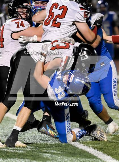 Thumbnail 2 in Bagdad vs. Mogollon (AIA 1A Semifinal) photogallery.