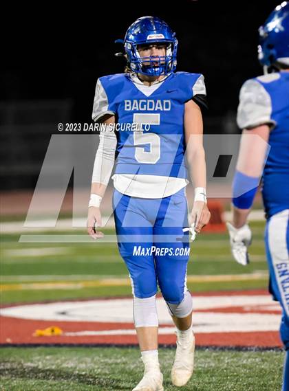 Thumbnail 2 in Bagdad vs. Mogollon (AIA 1A Semifinal) photogallery.