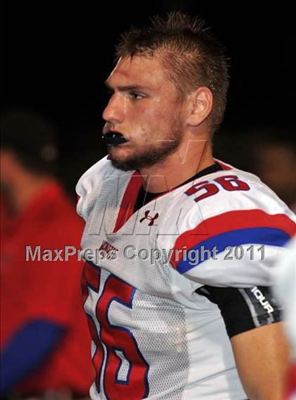 Thumbnail 2 in Manatee vs. St. Thomas Aquinas (FHSAA 5A Semifinal) photogallery.