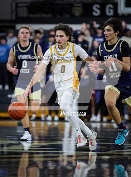 Thumbnail 1 in Stoney Creek vs Adams (Oakland University) photogallery.