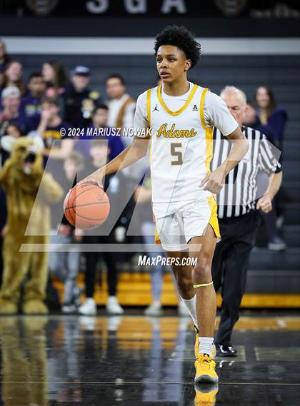 Thumbnail 2 in Stoney Creek vs Adams (Oakland University) photogallery.