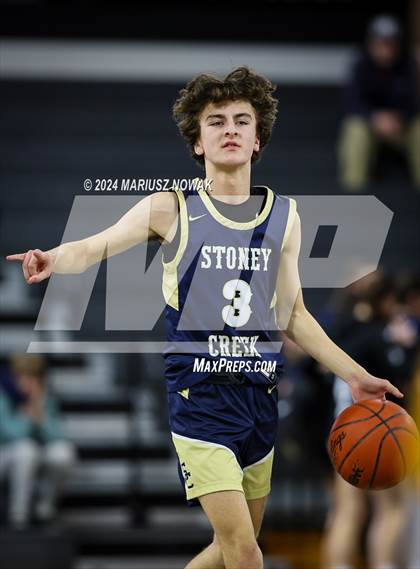 Thumbnail 2 in Stoney Creek vs Adams (Oakland University) photogallery.
