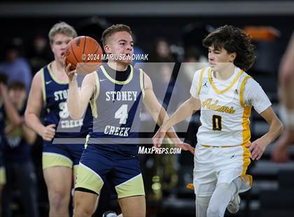 Thumbnail 1 in Stoney Creek vs Adams (Oakland University) photogallery.