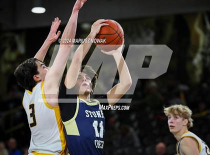 Thumbnail 2 in Stoney Creek vs Adams (Oakland University) photogallery.