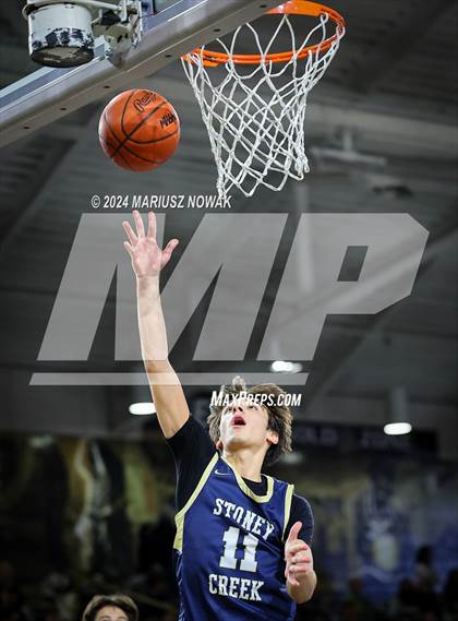 Thumbnail 1 in Stoney Creek vs Adams (Oakland University) photogallery.