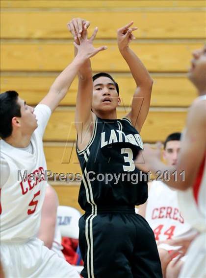 Thumbnail 1 in Ceres vs Lathrop (Rocklin Holiday Tournament) photogallery.