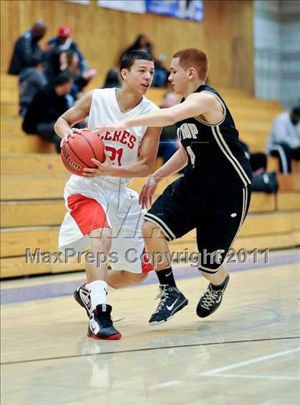 Thumbnail 2 in Ceres vs Lathrop (Rocklin Holiday Tournament) photogallery.