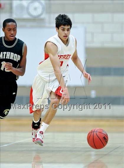 Thumbnail 1 in Ceres vs Lathrop (Rocklin Holiday Tournament) photogallery.