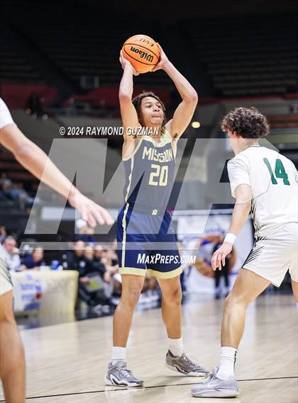 Thumbnail 3 in CIFCS (D-2 Section Championship) Dinuba vs. Mission College Prep photogallery.