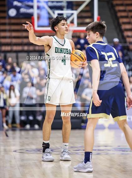 Thumbnail 1 in CIFCS (D-2 Section Championship) Dinuba vs. Mission College Prep photogallery.