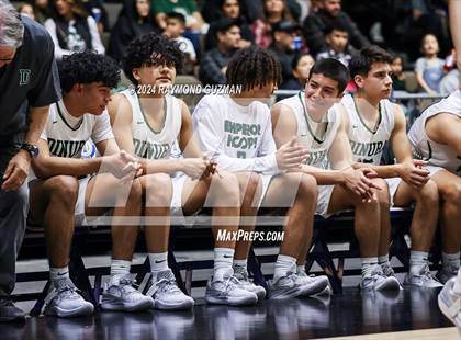 Thumbnail 2 in CIFCS (D-2 Section Championship) Dinuba vs. Mission College Prep photogallery.