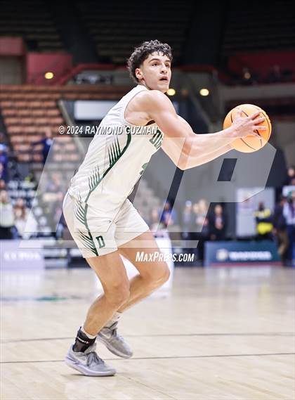 Thumbnail 2 in CIFCS (D-2 Section Championship) Dinuba vs. Mission College Prep photogallery.