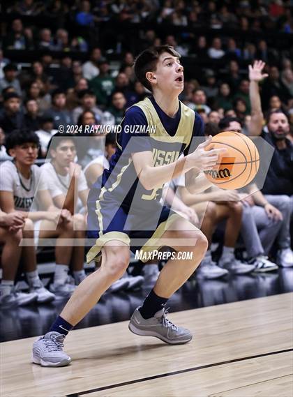 Thumbnail 2 in CIFCS (D-2 Section Championship) Dinuba vs. Mission College Prep photogallery.