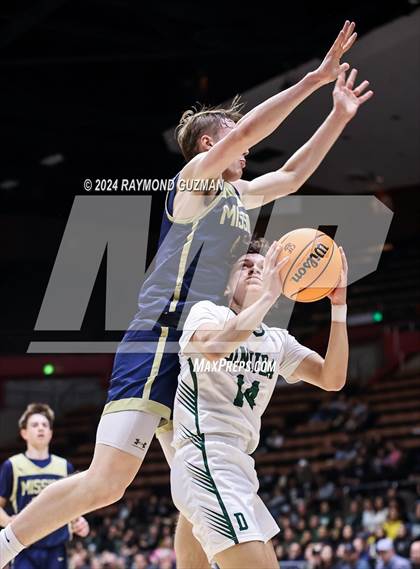 Thumbnail 1 in CIFCS (D-2 Section Championship) Dinuba vs. Mission College Prep photogallery.