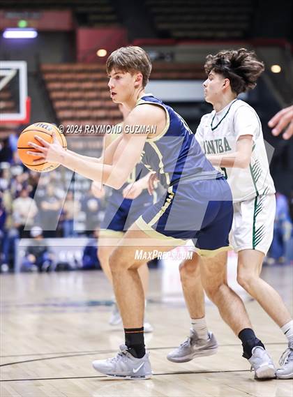 Thumbnail 2 in CIFCS (D-2 Section Championship) Dinuba vs. Mission College Prep photogallery.