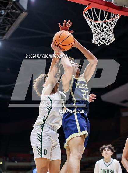 Thumbnail 1 in CIFCS (D-2 Section Championship) Dinuba vs. Mission College Prep photogallery.