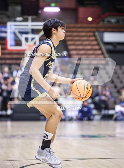 Thumbnail 1 in CIFCS (D-2 Section Championship) Dinuba vs. Mission College Prep photogallery.