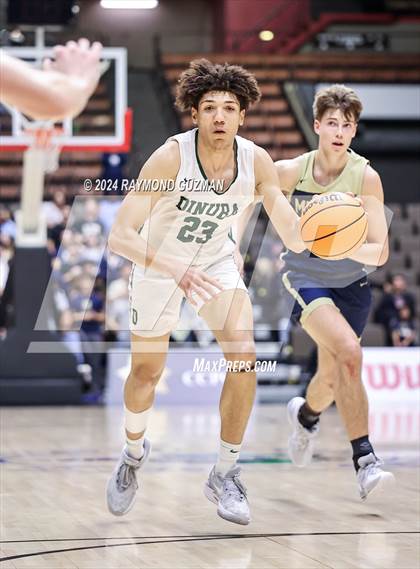 Thumbnail 1 in CIFCS (D-2 Section Championship) Dinuba vs. Mission College Prep photogallery.