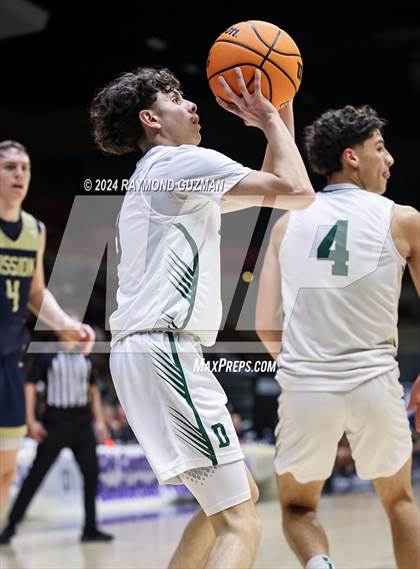Thumbnail 1 in CIFCS (D-2 Section Championship) Dinuba vs. Mission College Prep photogallery.
