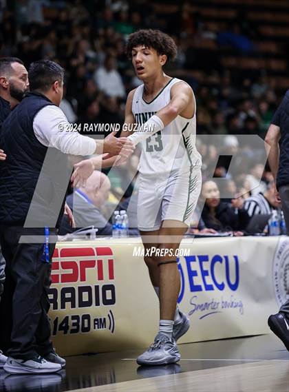 Thumbnail 2 in CIFCS (D-2 Section Championship) Dinuba vs. Mission College Prep photogallery.