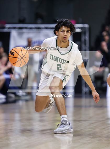 Thumbnail 2 in CIFCS (D-2 Section Championship) Dinuba vs. Mission College Prep photogallery.